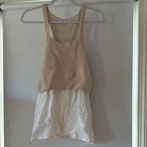 Anthropologie Beige Knit Top